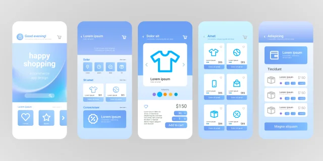 E-Commerce UI/UX Design Service